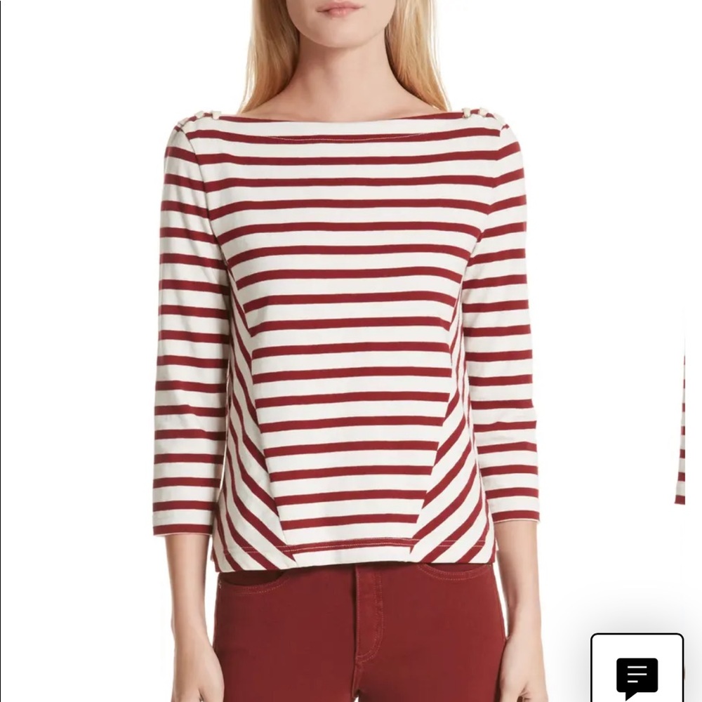 Veronica Beard Lincoln Mariner Top - XS
